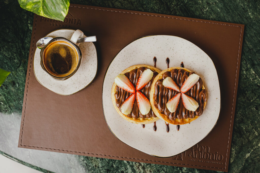 prato doce com o café da don antonio