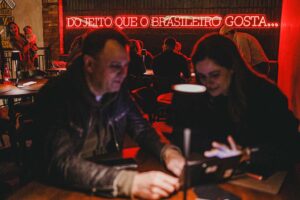 casal jantando na Don Antonio